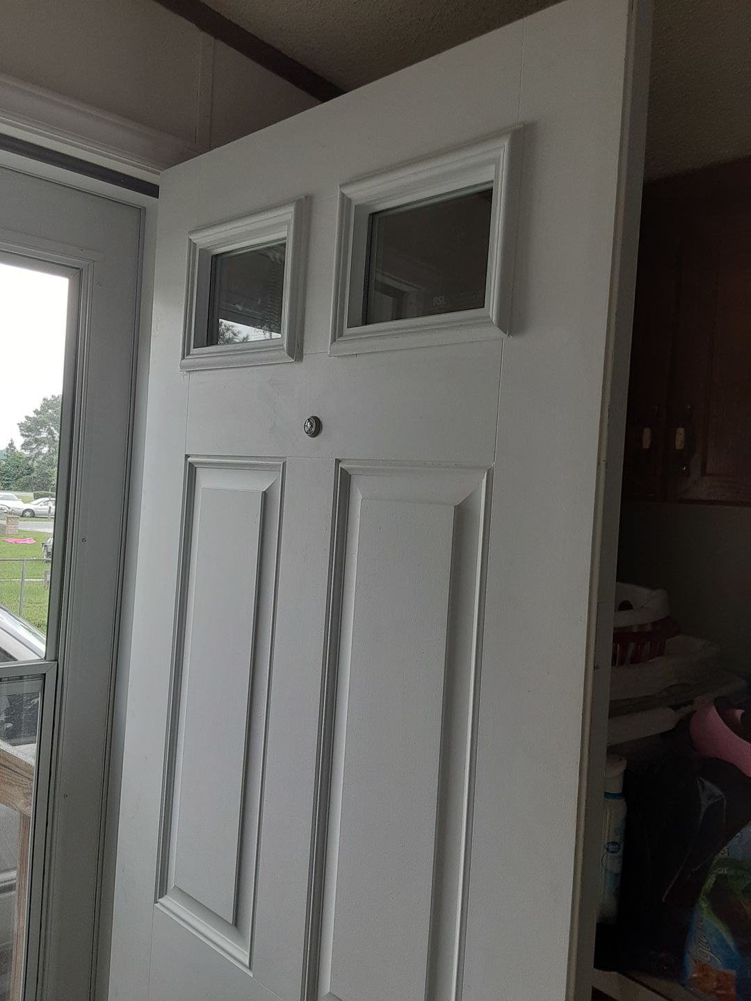Customer photo review of Clear 1 Lite Glass and Frame Kit (6" x 8" Glass Size)