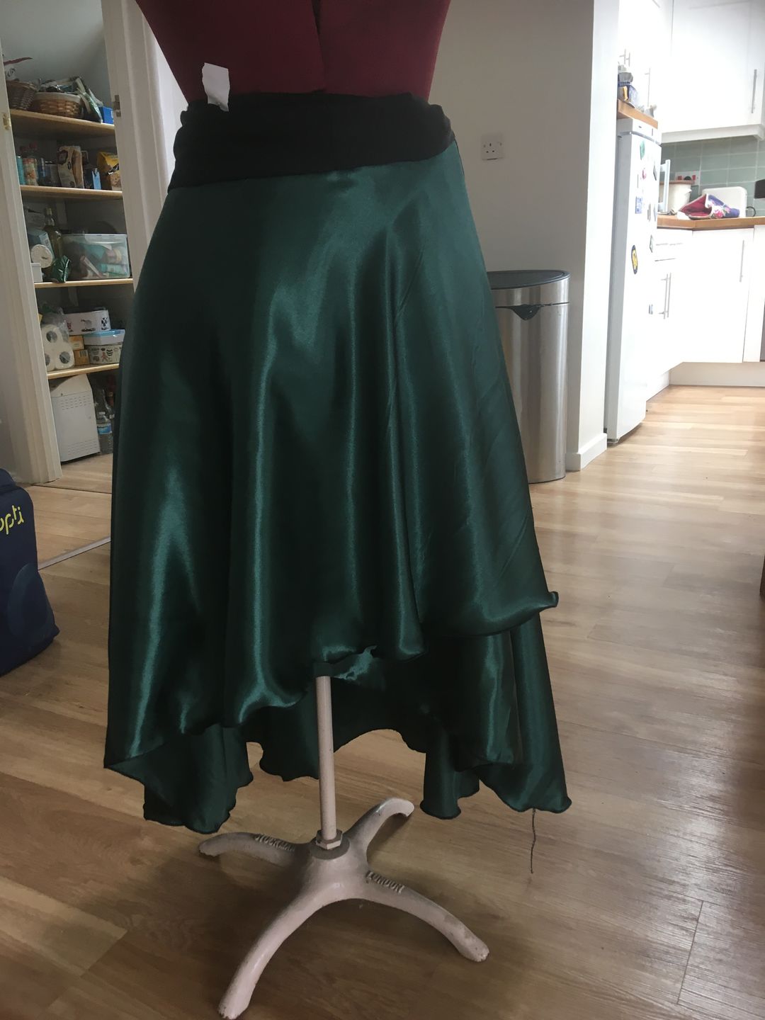 Customer photo review of Plain Lycra Spandex Fabric