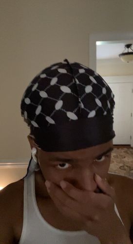 Customer photo review of The Black Silky A-rag