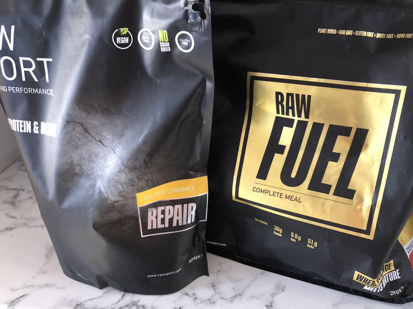 Customer photo review of Everyday Repair Protein Powder