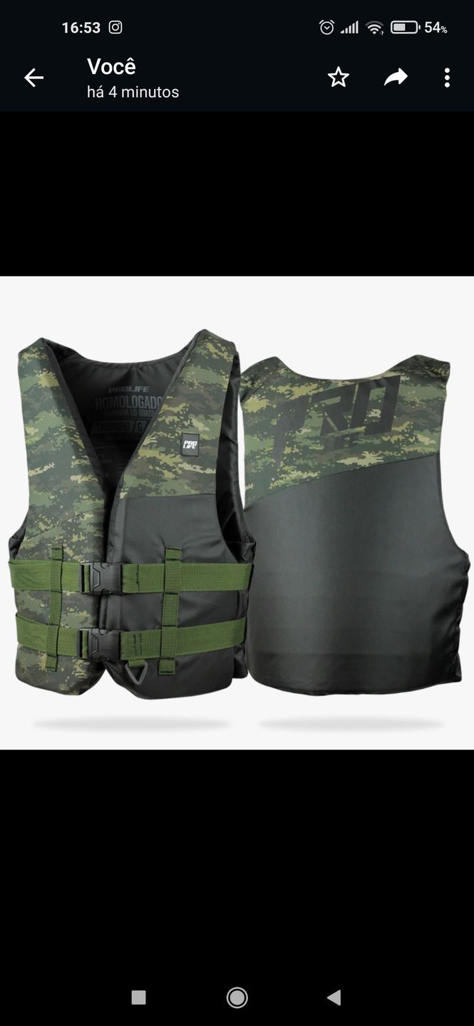 Customer photo review of Colete Salva-Vidas Homologado N1