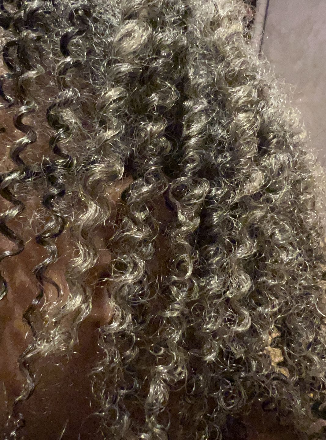Customer photo review of Glide & Sleek, Ayurvedic Fenugreek Hair Grease