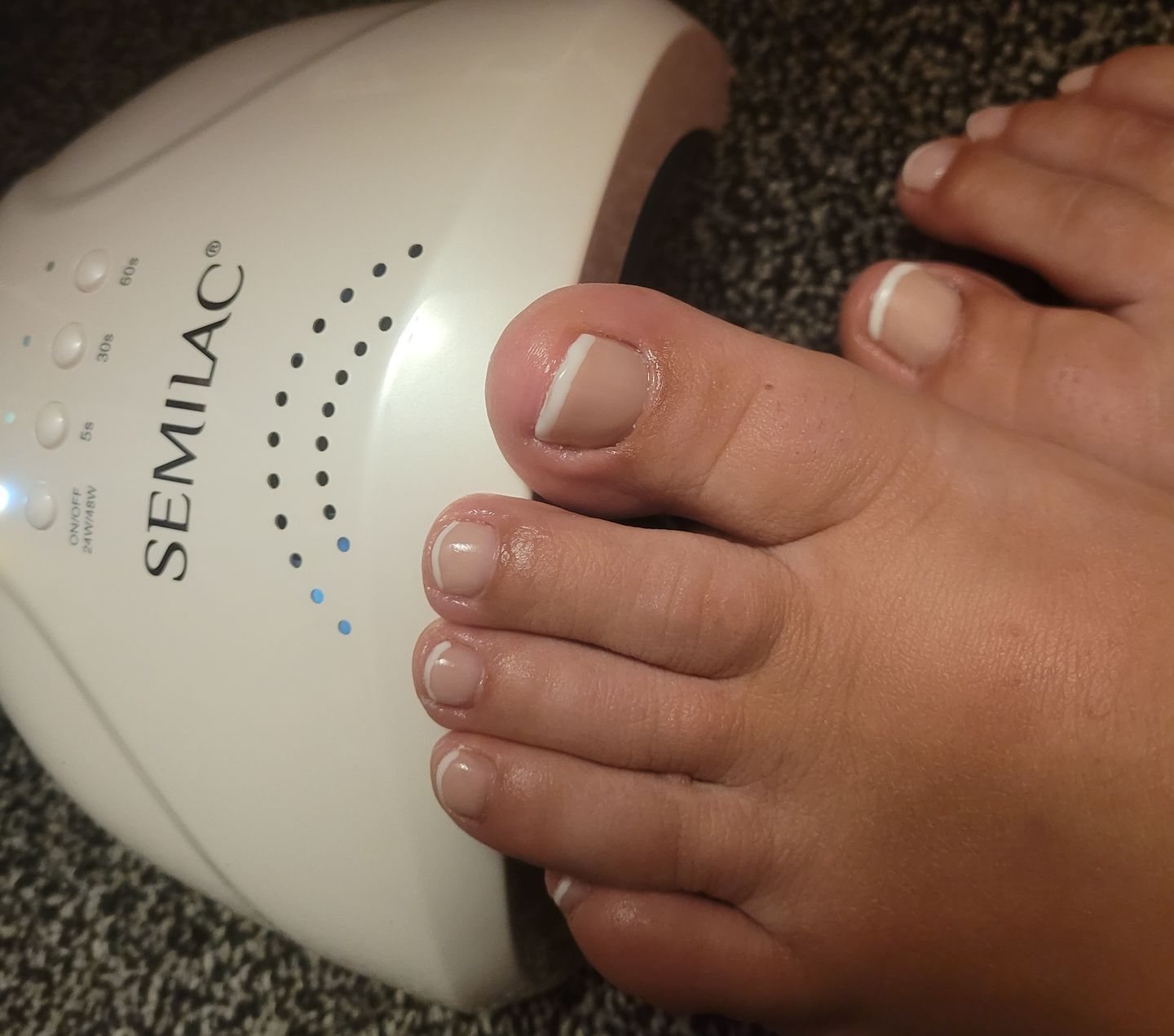 Customer photo review of Semilac Extend Care 5in1 816 Pale Nude 7ml