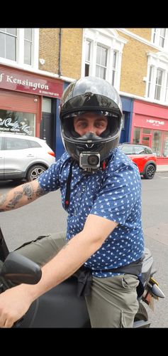 Customer photo review of Scorpion EXO-1400 Camera Mount