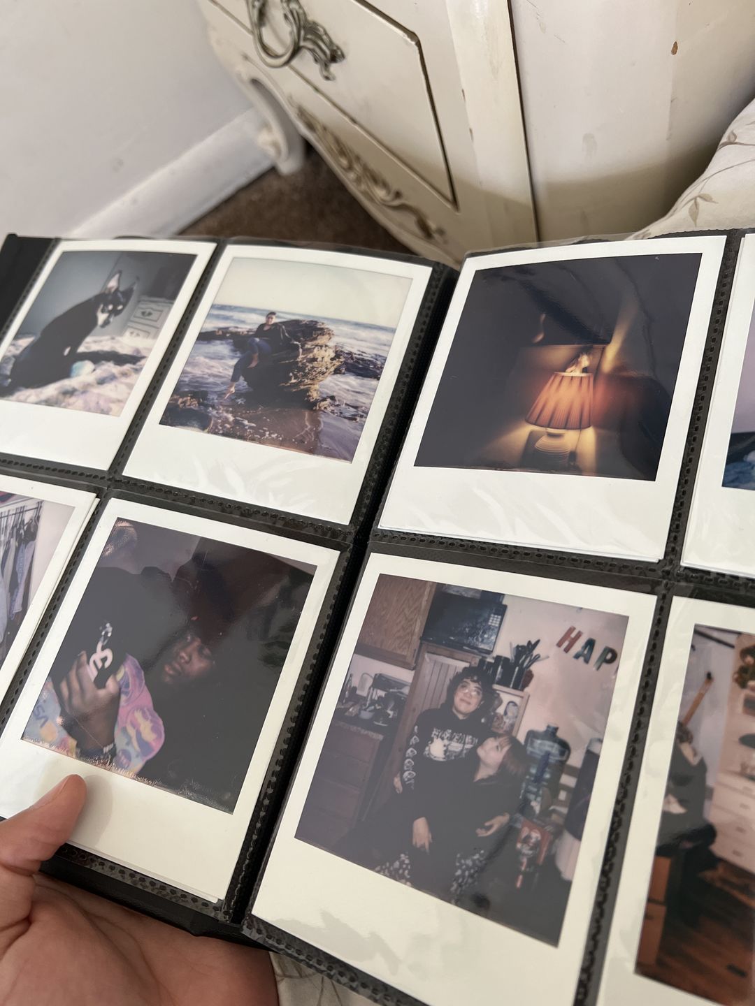 Customer photo review of Polaroid Photo Album Black - Large - 160 Photos