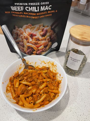 Customer photo review of Beef Chili Mac