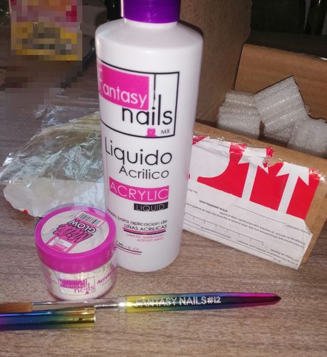 Customer photo review of Monomero Premium 8 oz Fantasy Nails
