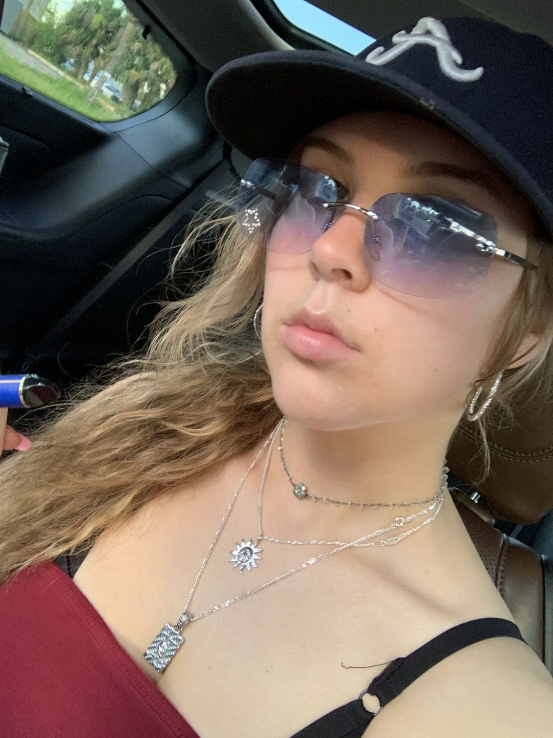 Customer photo review of AZTEC SUN PENDANT