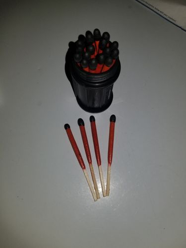 Customer photo review of Stormproof Matches