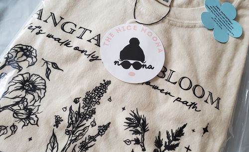 Customer photo review of BTS Bangtan in Bloom Tshirt
