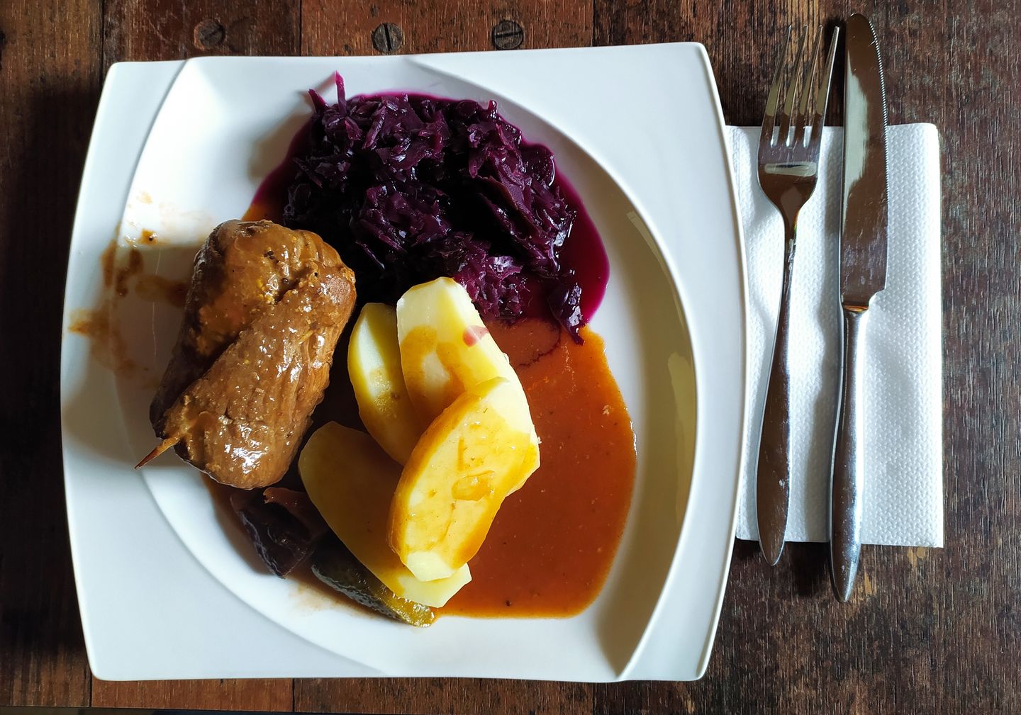 Customer photo review of Rinder Roulade