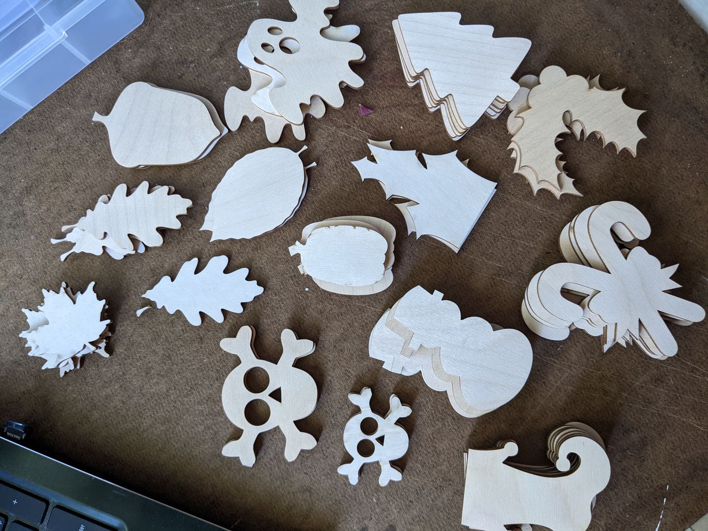 Customer photo review of Unfinished Wood Halloween Ghost Shape - Craft - up to 36" DIY