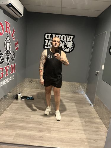 Customer photo review of Quads of the Gods - Lift Shorts - Black / Red