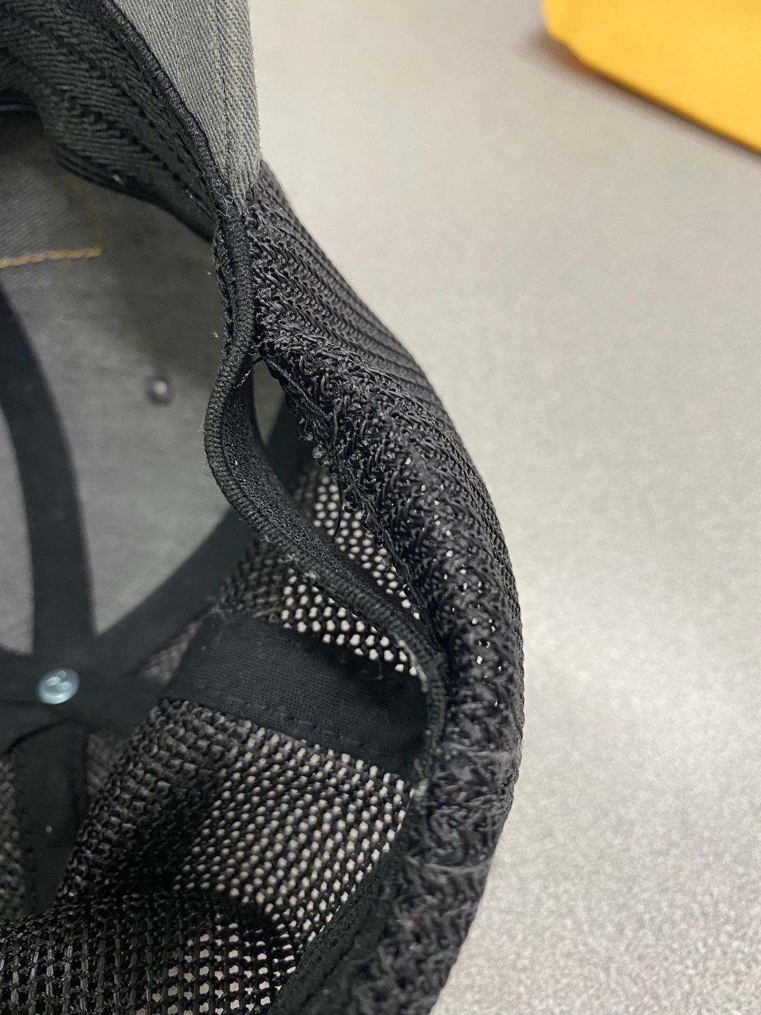 Customer photo review of Richardson 110 Flexfit Custom Leather Patch Hat