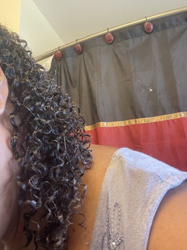 Customer photo review of CurlMix Fresh Quarterly Kit - On Hold Indefinitely