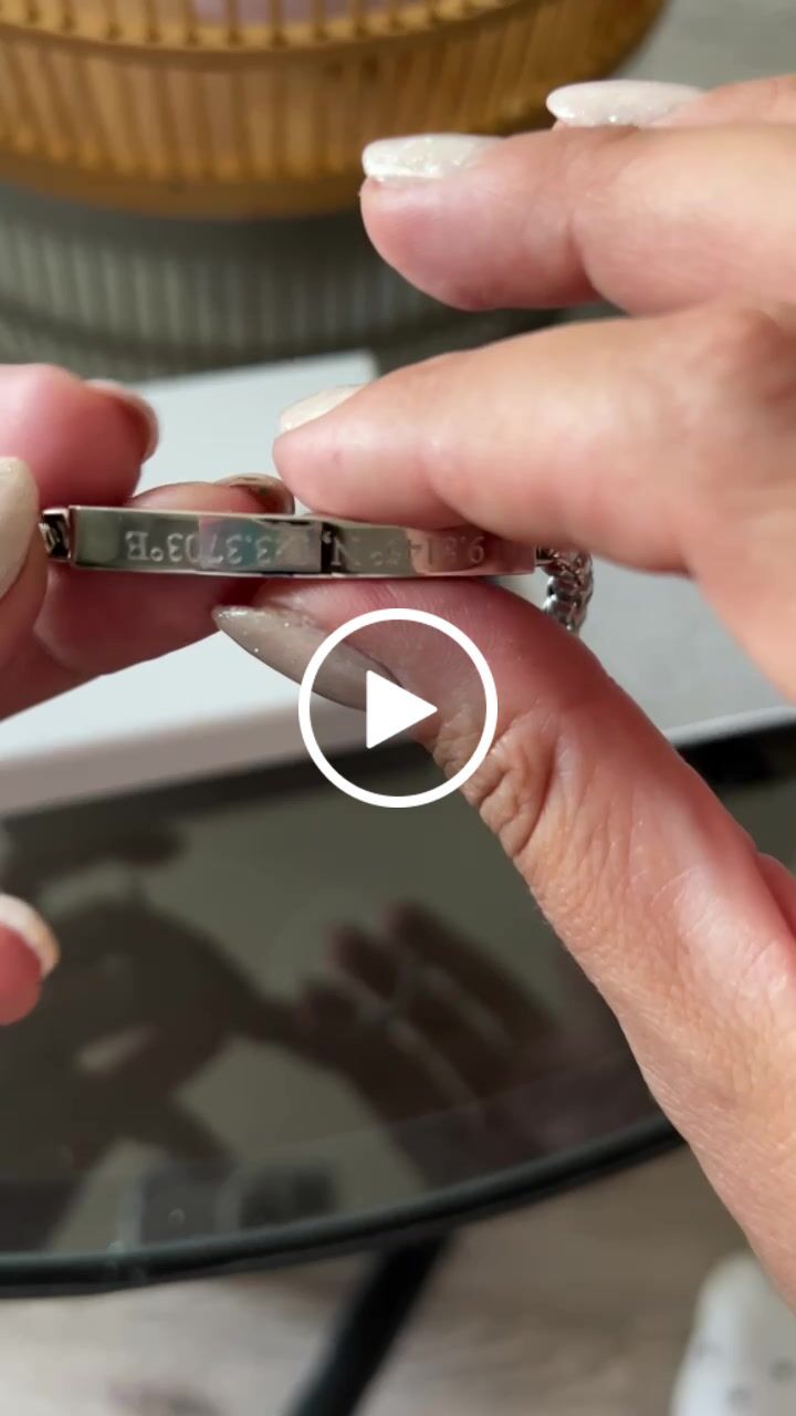 Customer video review of 5mm Round Box Engravable ID Bracelet
