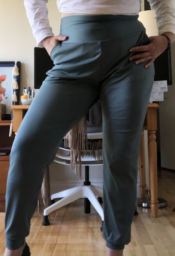 Customer photo review of Ecoluxe Jogger - Sage