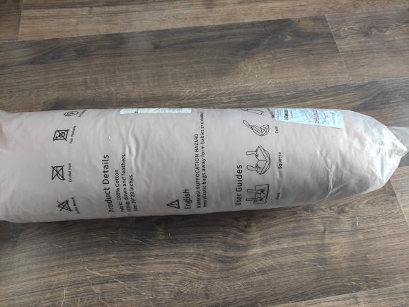 Customer photo review of Goose Down Pillow