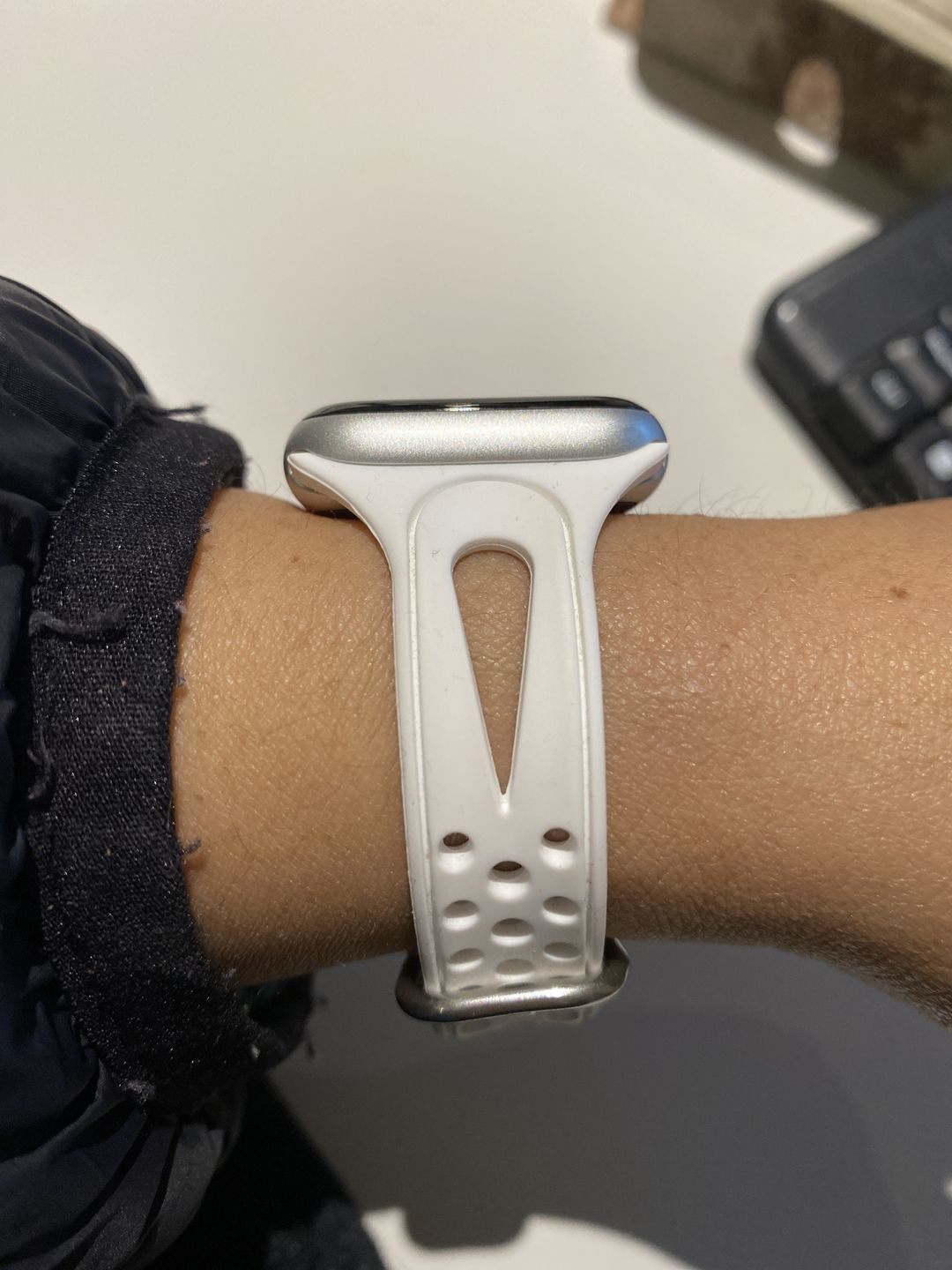 Customer photo review of Lexi Silicone Band (10 Colours)