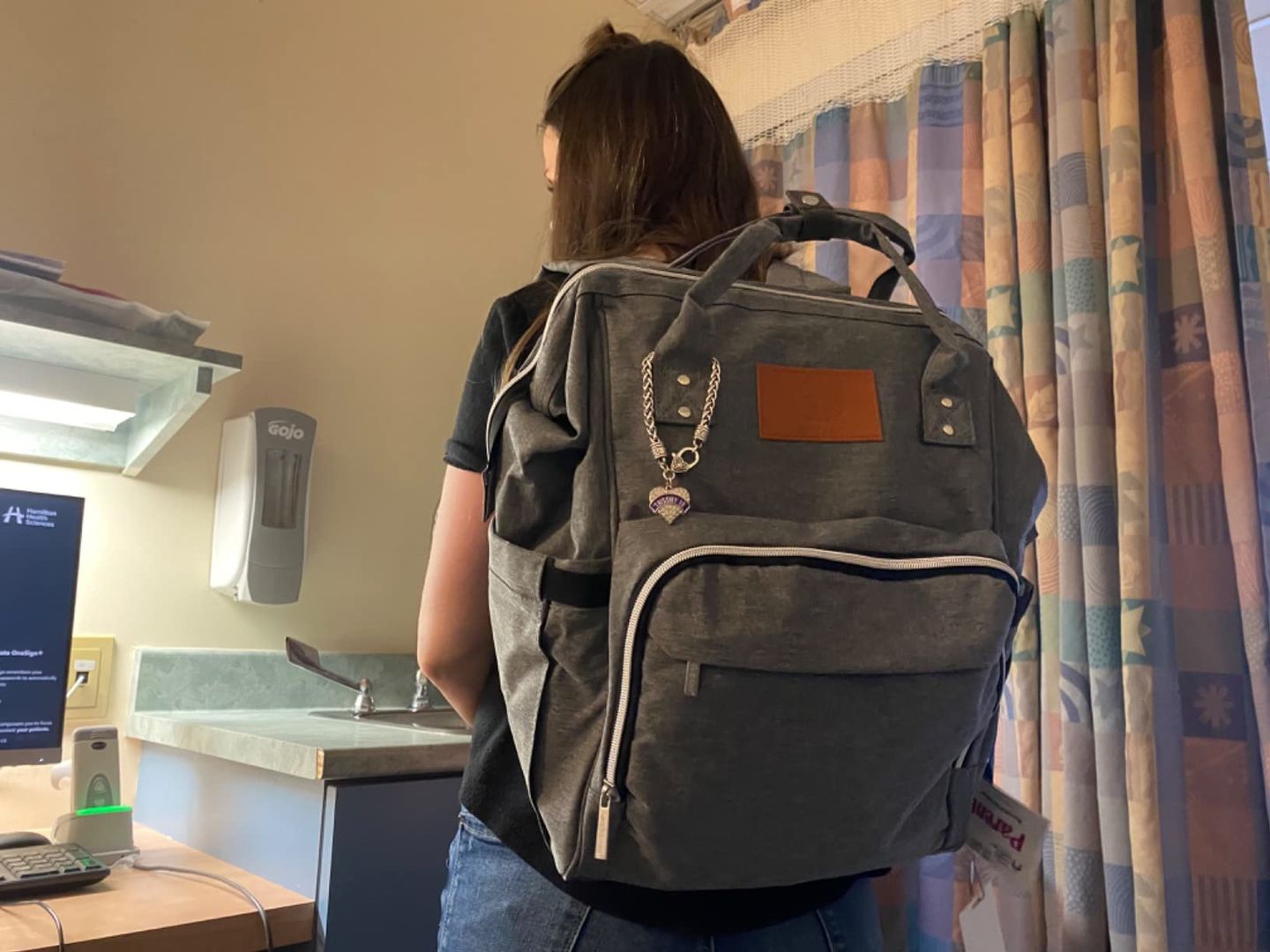 Customer photo review of Original Diaper Backpack