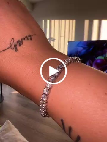 Customer video review of 4mm Tennis Bracelet