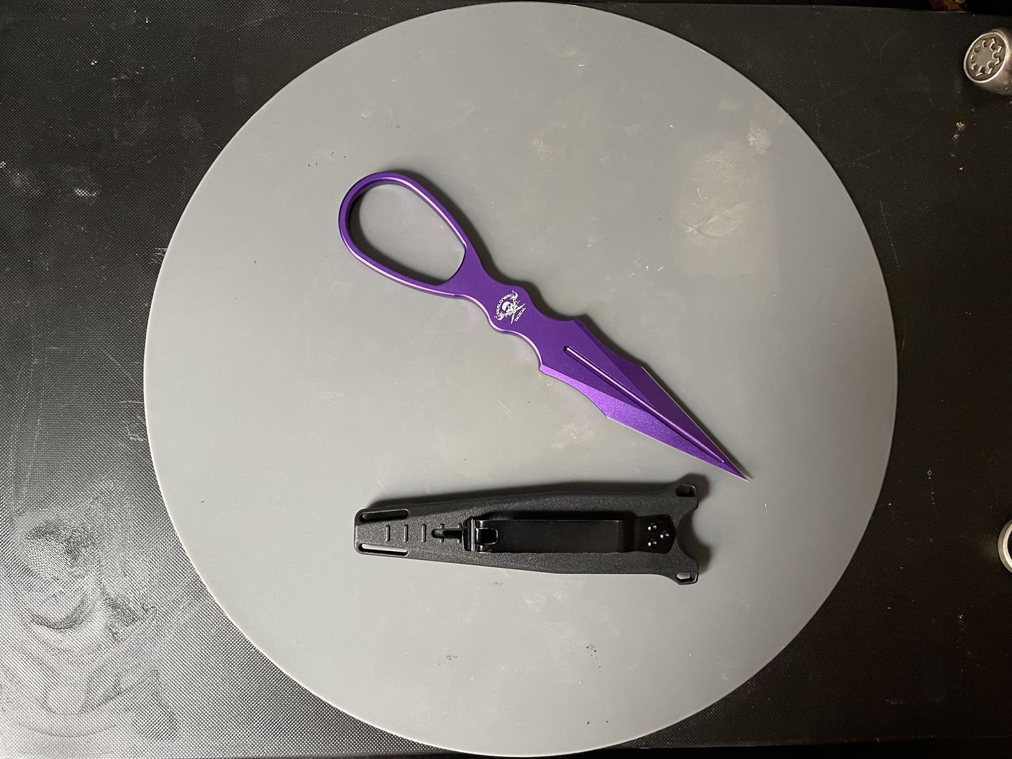 Customer photo review of Skallywag Aluminum Dagger (Not Trainer)