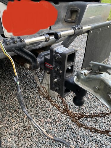 Customer photo review of Gen-Y Mega-Duty 16K Drop Hitch 2" Shank (GH-503)