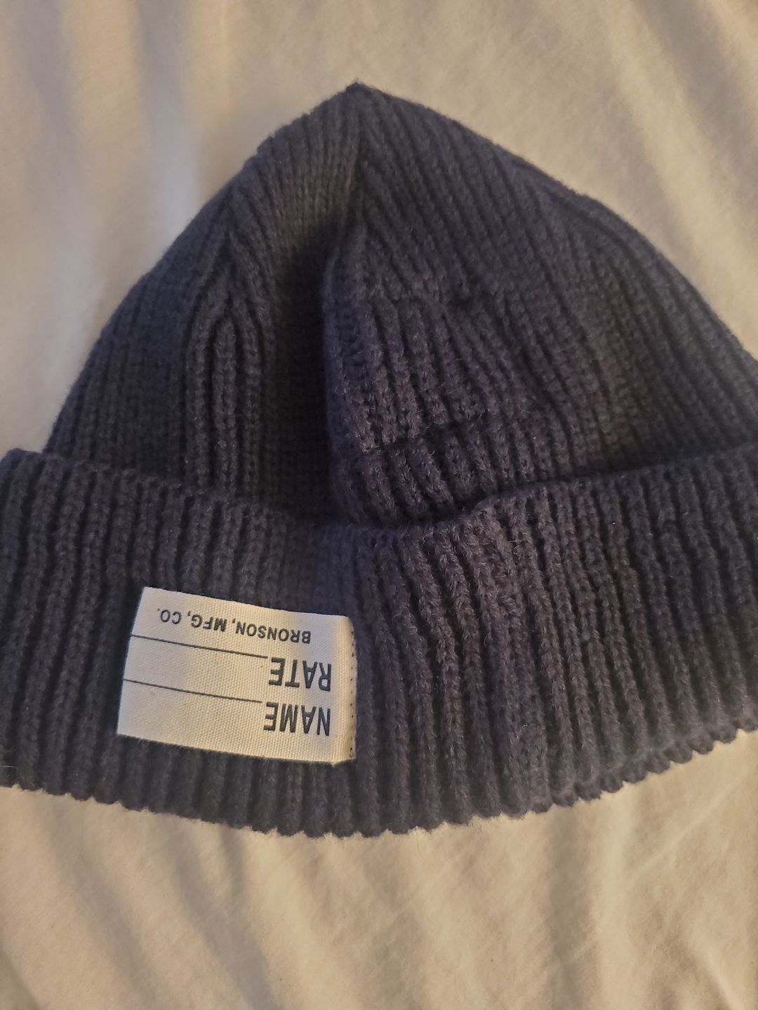Customer photo review of US Navy Watch Cap - Black