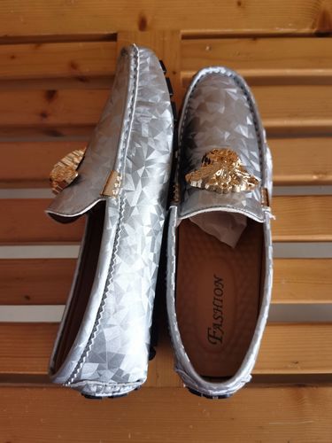 Customer photo review of High Quality Patent Leather Loafers