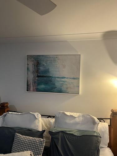 Customer photo review of Peering Through the Frosted Glass