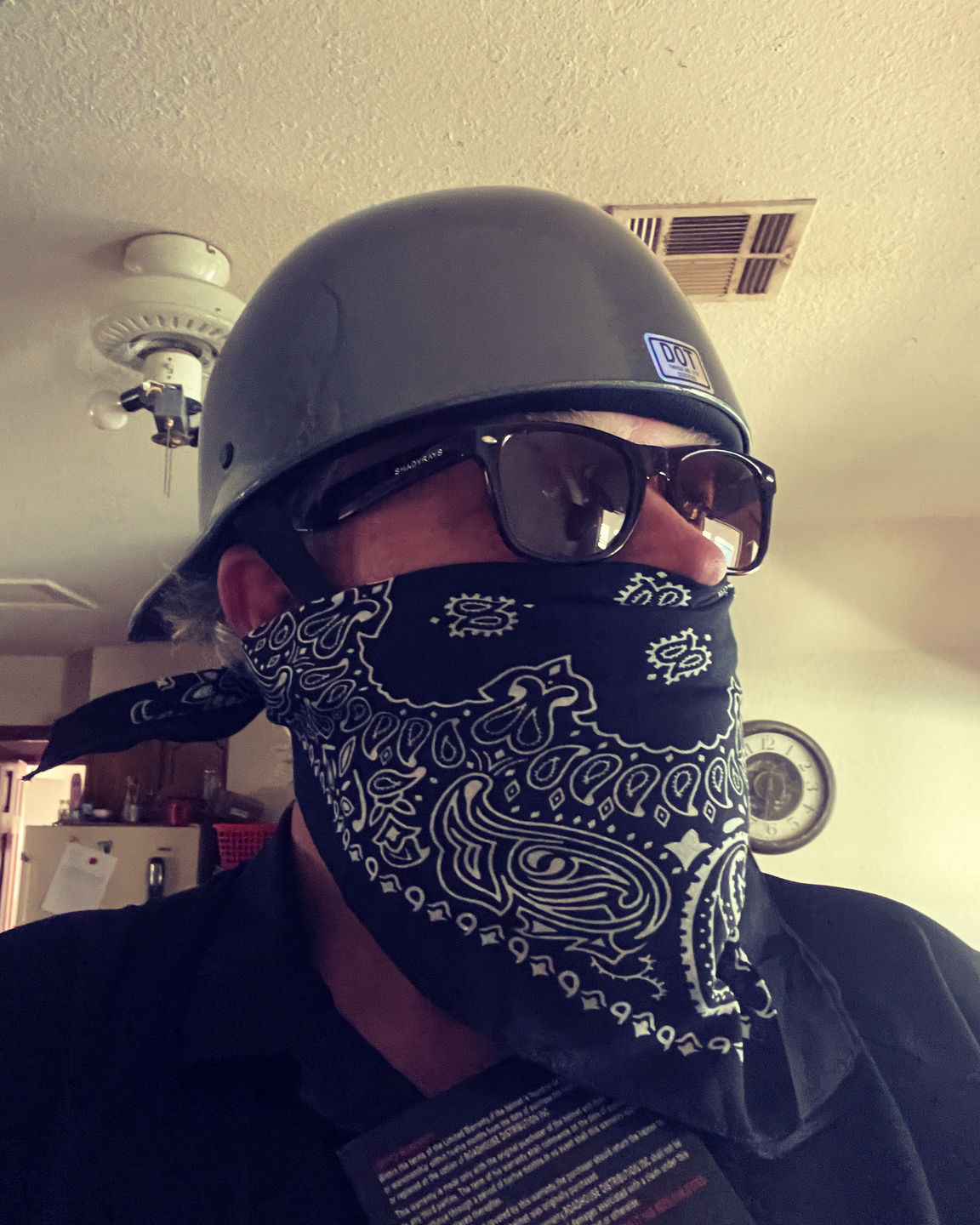 Customer photo review of Premium Baseball Cap Motorcycle Helmet