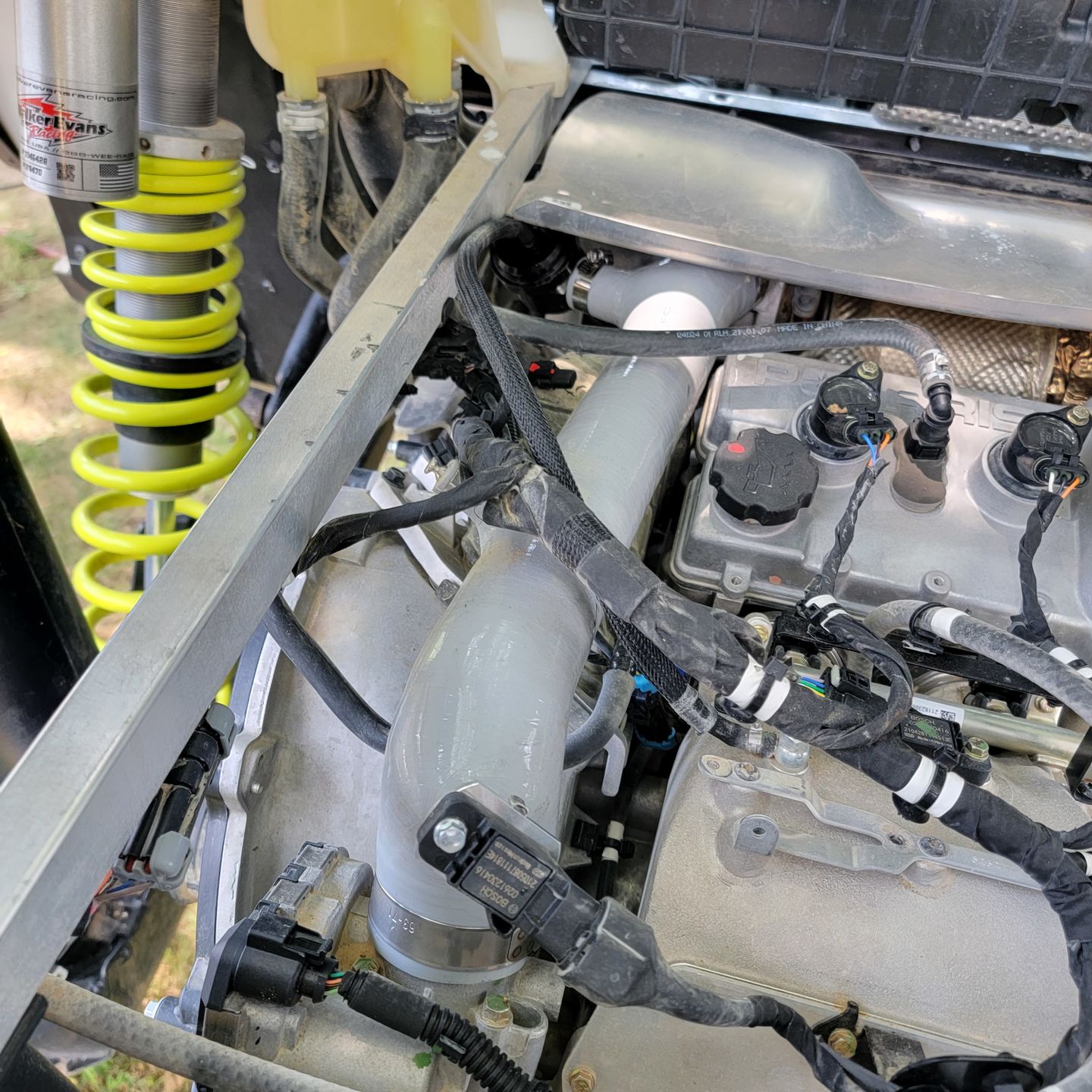 Customer photo review of RPM-SxS Polaris RZR Turbo XP XP4 Turbo S Pro XP Turbo R - Silicone Charge Tube