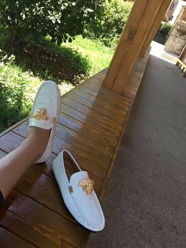 Customer photo review of High Quality Patent Leather Loafers