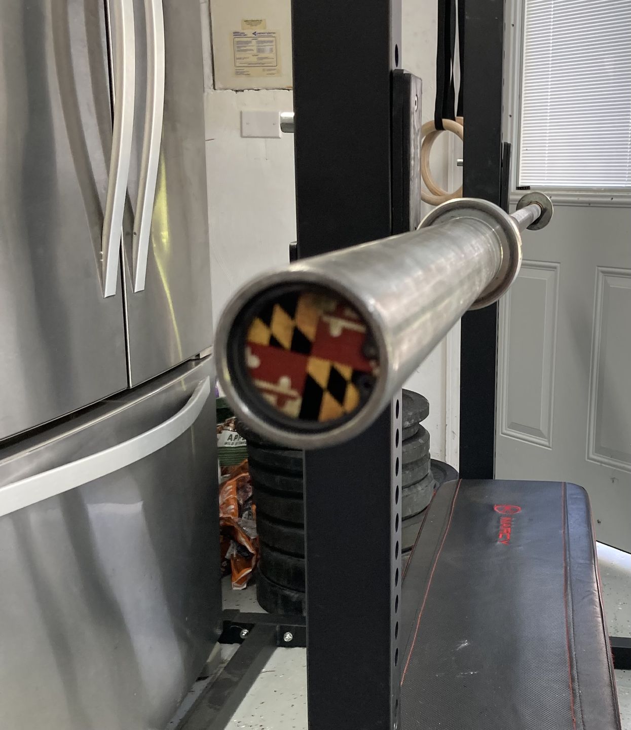 Customer photo review of Custom & or replacement barbell end caps