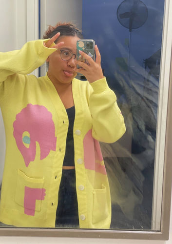 Customer photo review of Wish Master Cardigan