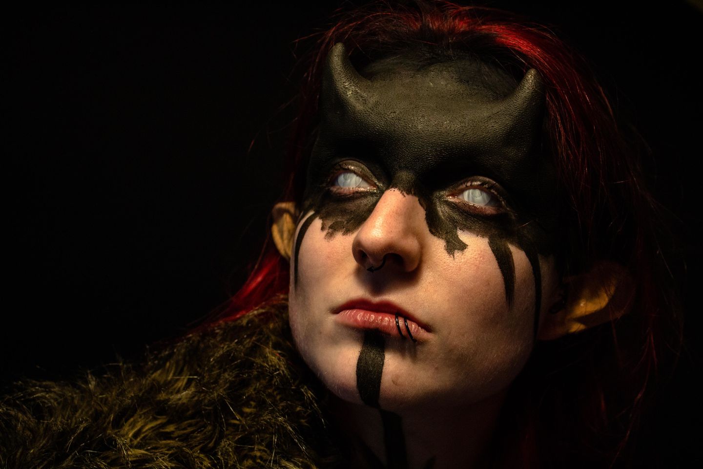 Customer photo review of PRIMAL® Sub Zero - Whiteout contact lenses