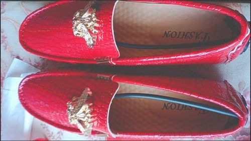 Customer photo review of High Quality Patent Leather Loafers