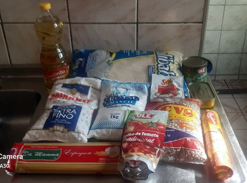 Customer photo review of Cesta Básica Econômica