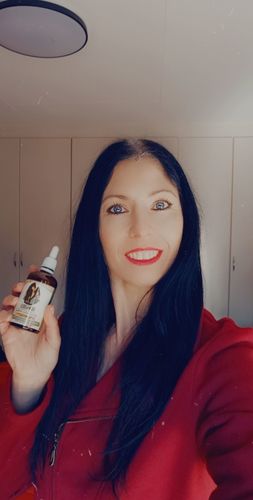 Customer photo review of Hair & Nail Herbs Tincture