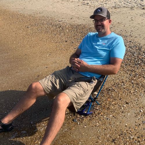 Customer photo review of Blue & Shark