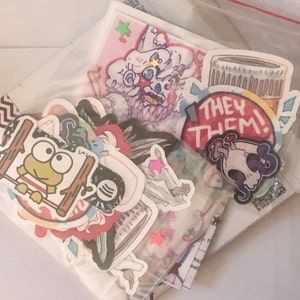 Customer photo review of Teeth Pills Stickers!