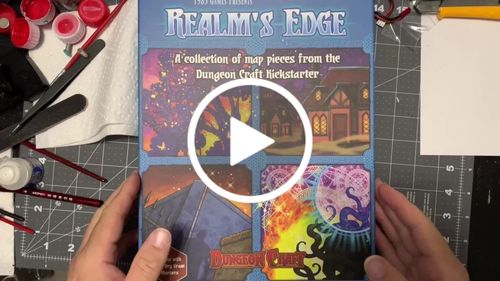 Customer video review of *Dungeon Craft - Realms Edge Book