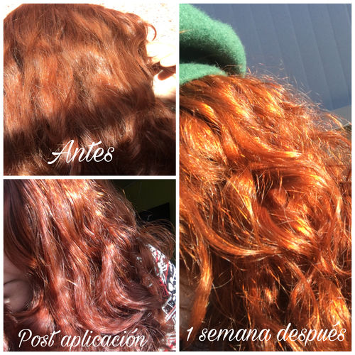 Reseña con foto de un cliente sobre Henna Jamila BAQ (Premium)