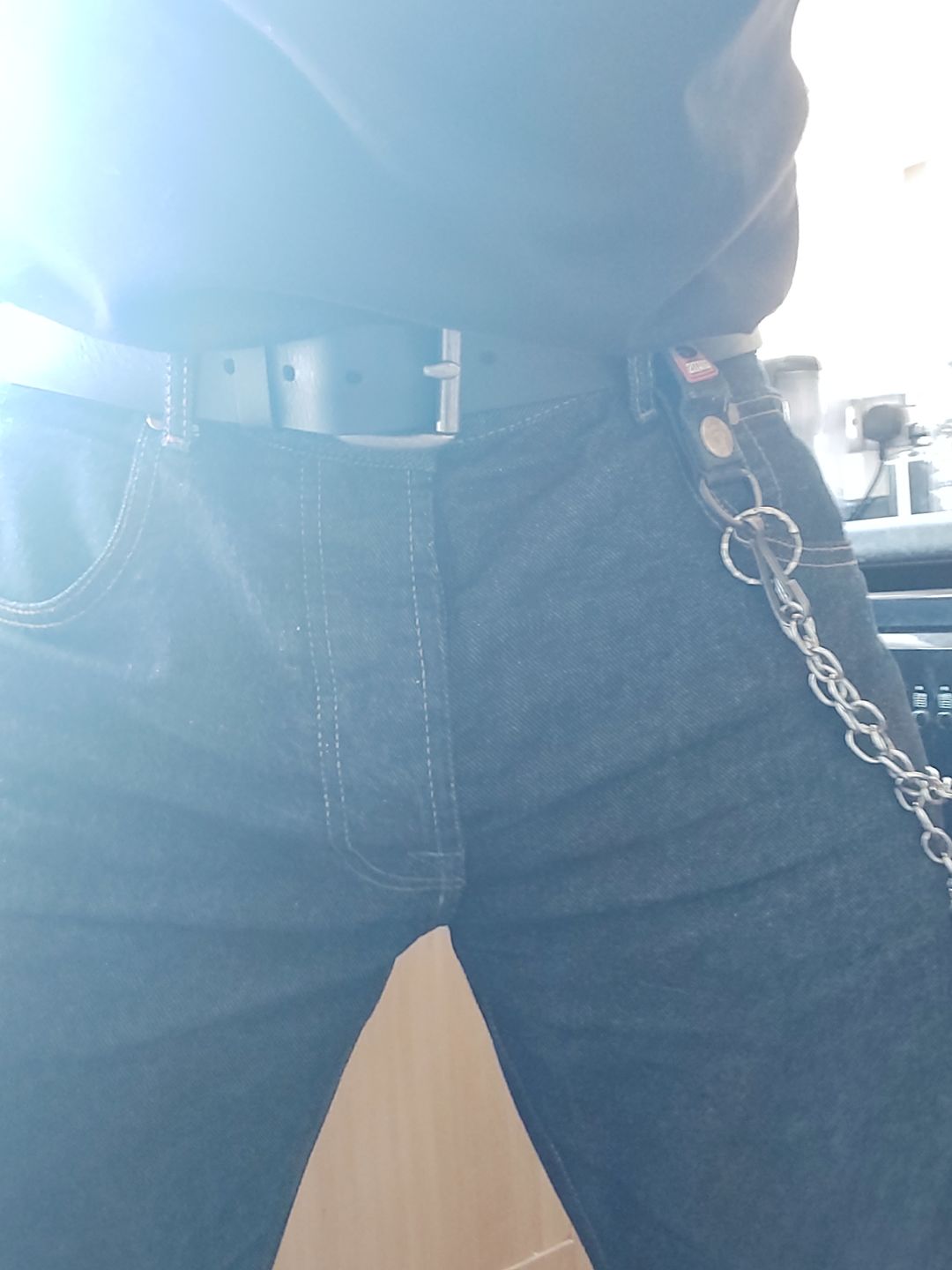 Customer photo review of Jeans - 14oz Selvedge style denim