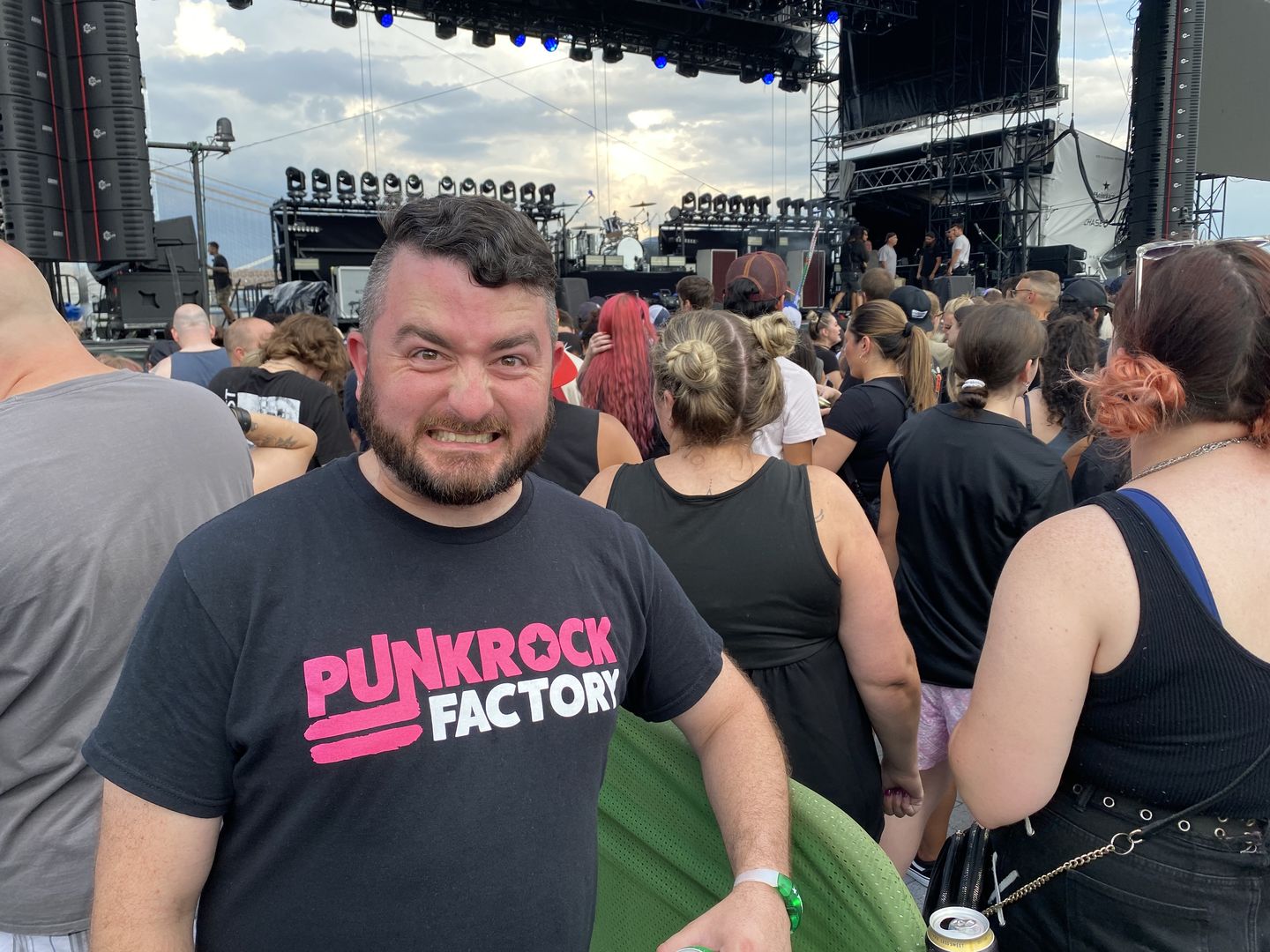 Customer photo review of PRF Logo Tee