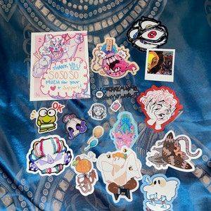 Customer photo review of Sticker Mystery Pack!  Pack of 5 or 10