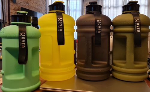 Customer photo review of [NEW] Charcoal Black Flip Cap 2.2L Oversized Bottle