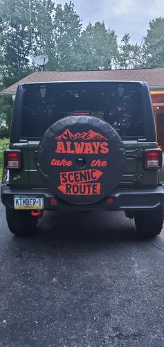 Customer photo review of Always take the Scenic Route (SIGNS)