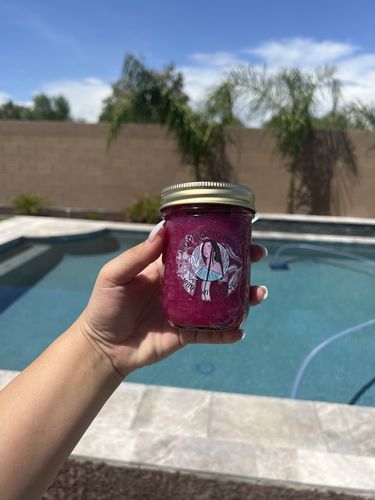 Customer photo review of Dragon Fruit Sea Moss Gel