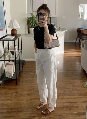 Customer photo review of Houndstooth Shoulder Bag